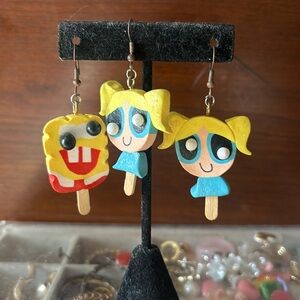 ice cream truck earrings